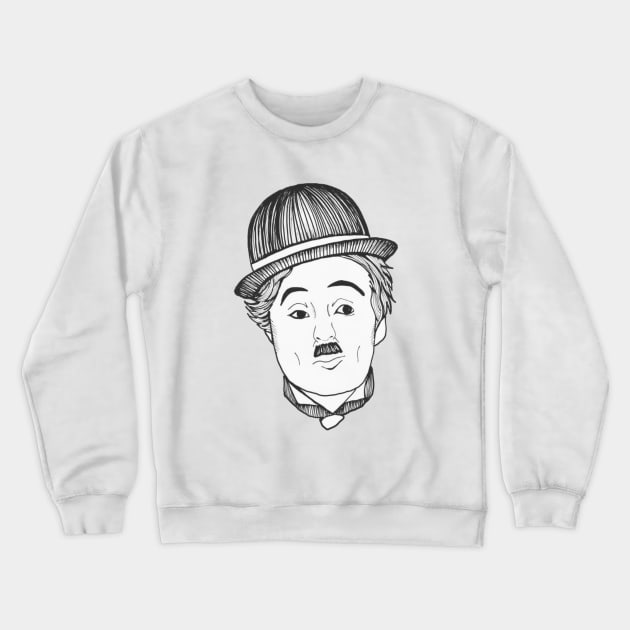 Charlie Chaplin Crewneck Sweatshirt by usastore